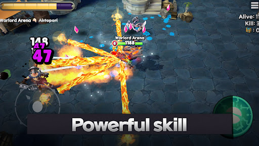 Warlord Arena.io: Evolución