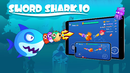 Sword Shark.io - Tiburón Hambriento